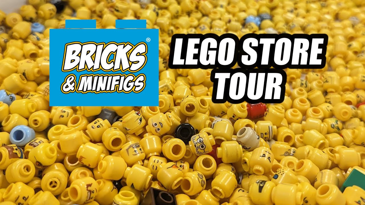 Внутри магазина LEGO Bricks & Minifigs в Сан-Рамоне, Калифорния!