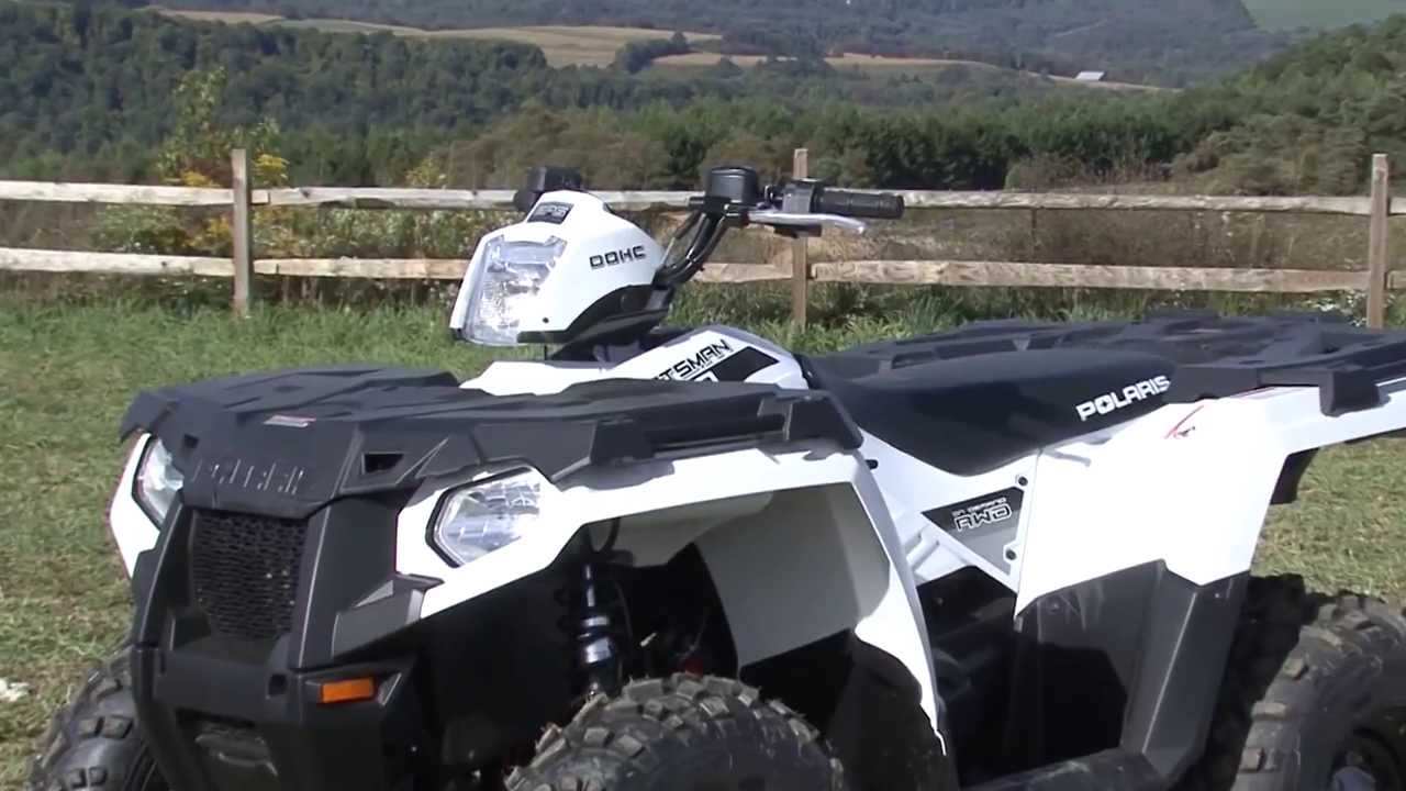 Первый тестовый обзор Polaris Sportsman 570 2014 года