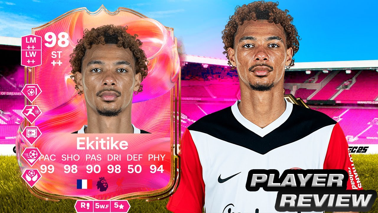 ¡ES TREMENDO DELANTERO! 😍 98 Hugo EKITIKE FUTTIES SBC REVIEW FC 25