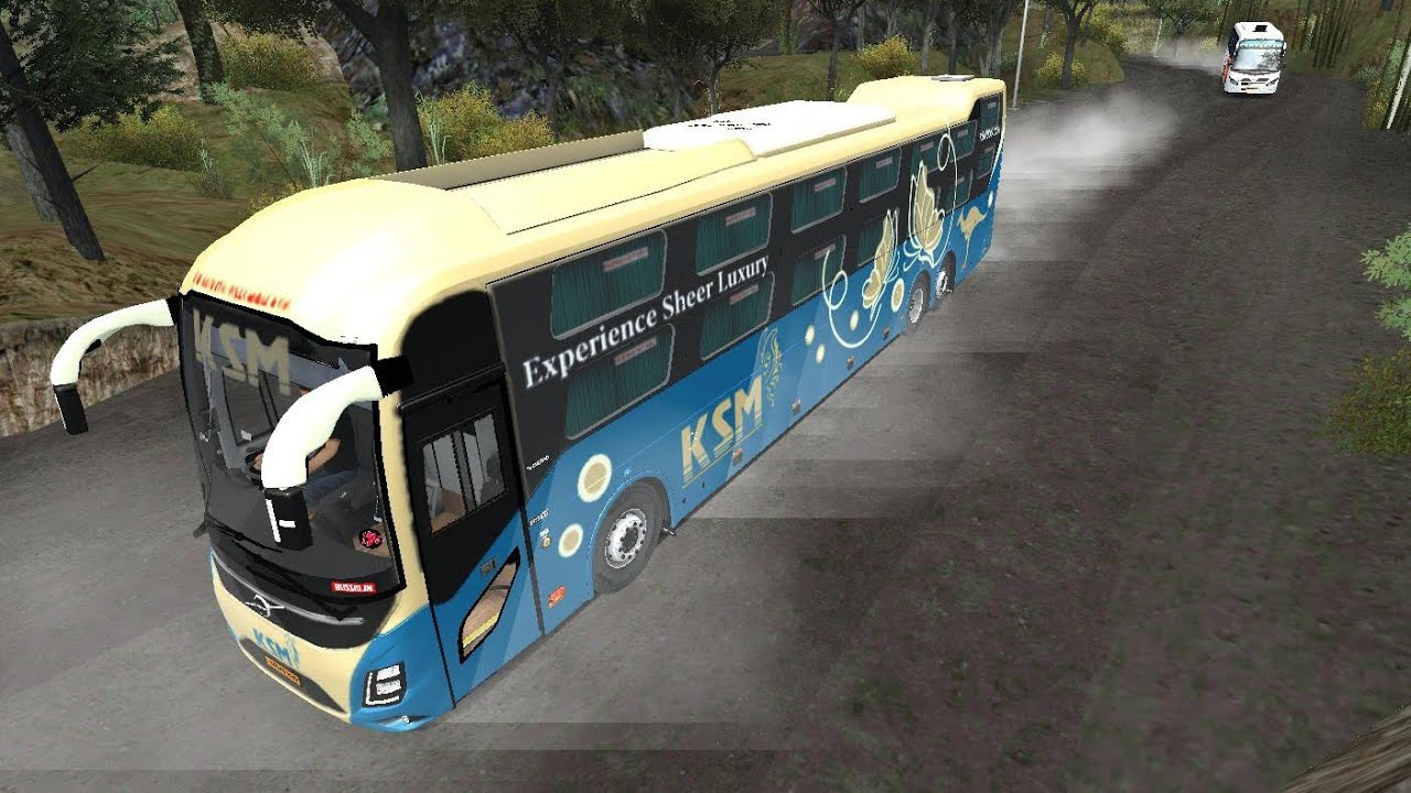 KSM Volvo 9600 Bus Journey | Day Drive 🌞 | Realistic BUSSID Gameplay