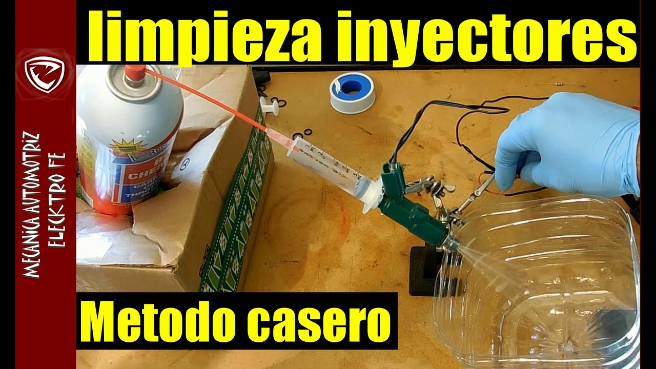LIMPIADOR DE INYECTORES (EXPERIMENTO casero, barato y facil) afuera del auto