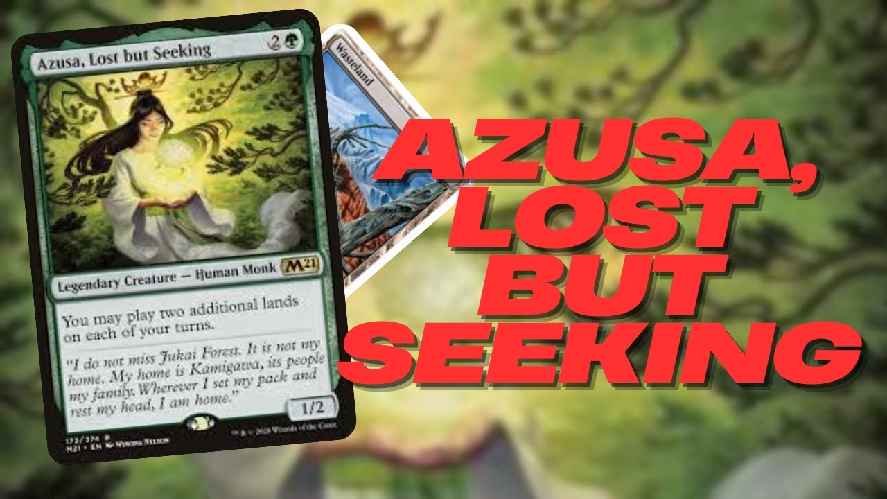 Azusa, Lost but Seeking EDH Decktech: Green Control