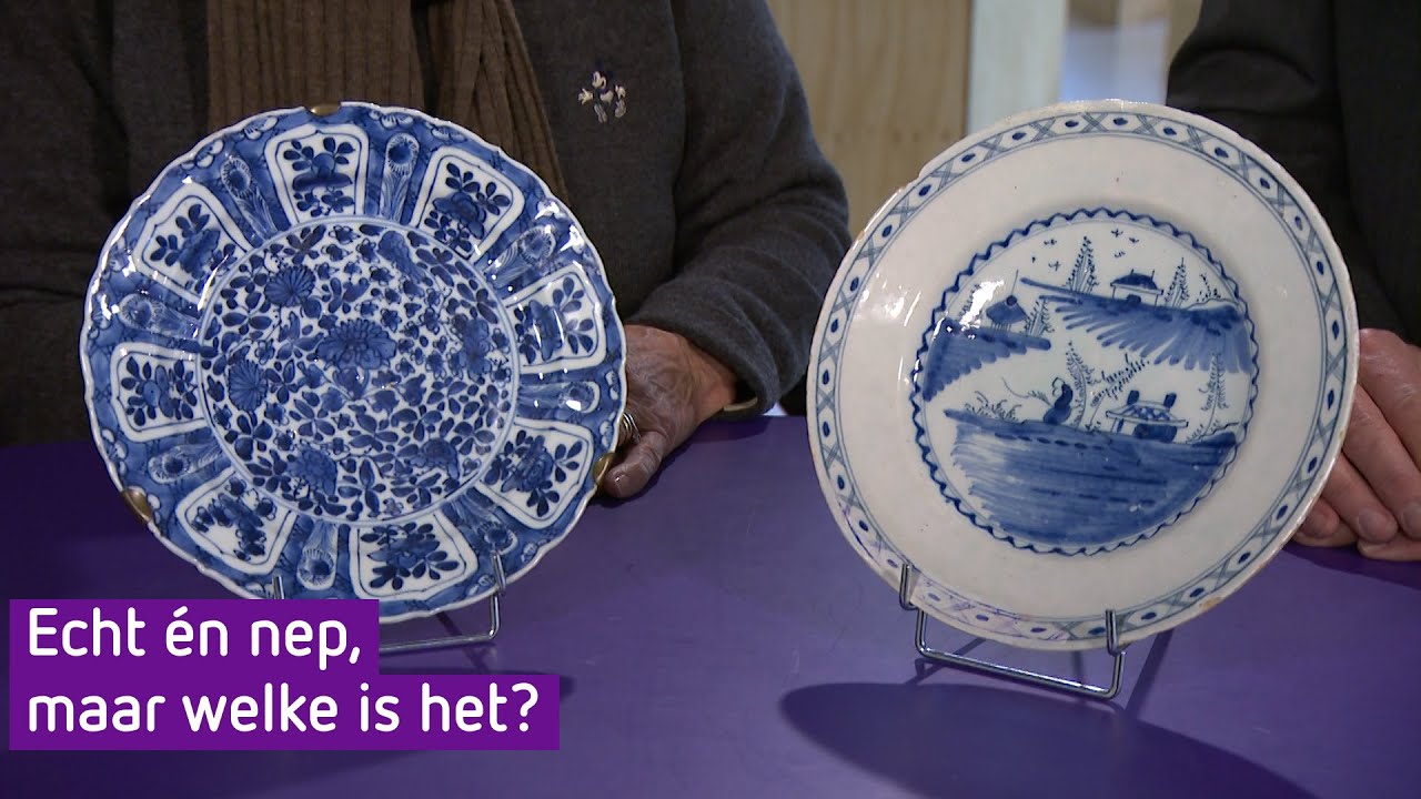Echt of nep? Vroeger maakten de Nederlanders Chinees porselein na - Schatgraven