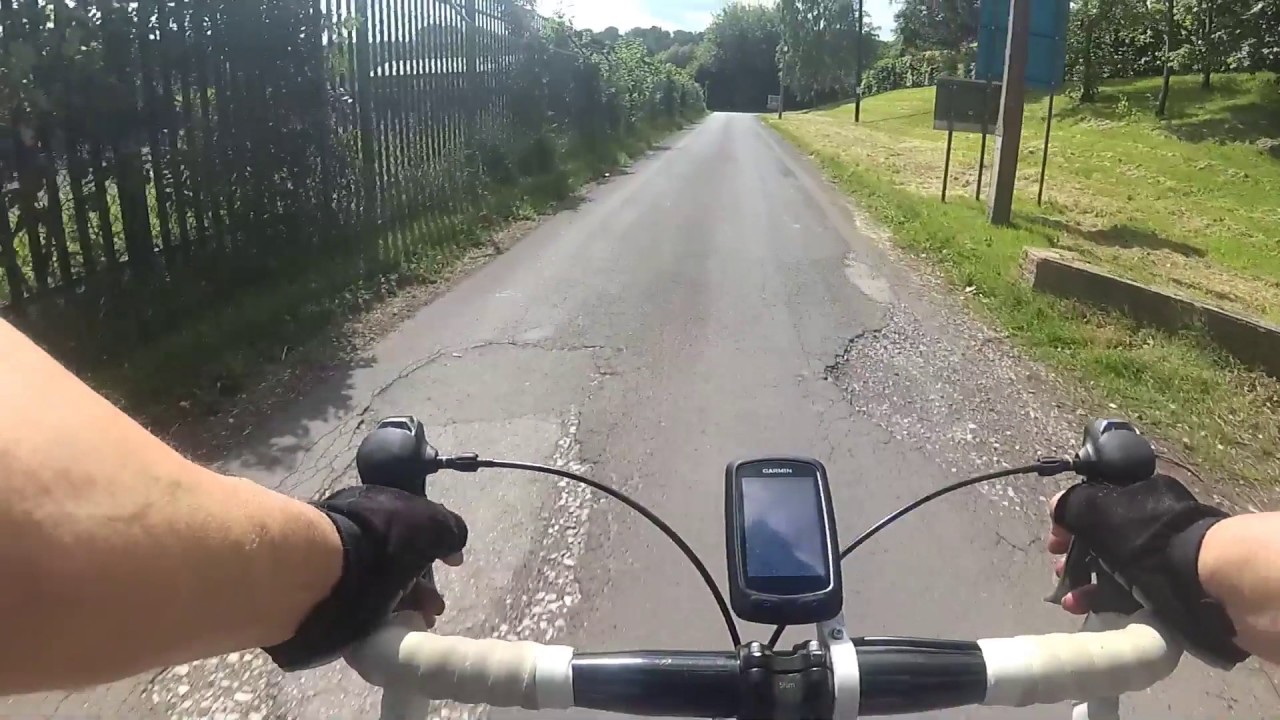 a windy summers day bike ride (west yorkshire)