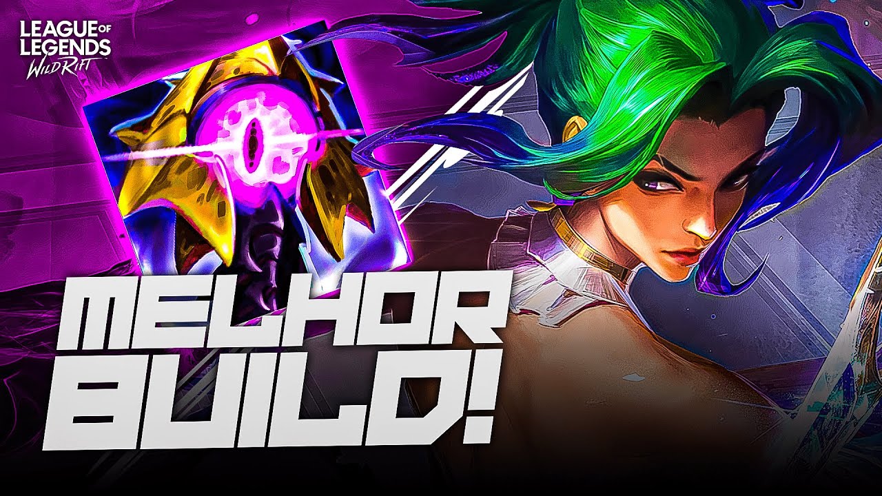 A MELHOR BUILD DA AKALI! LOL WILD RIFT
