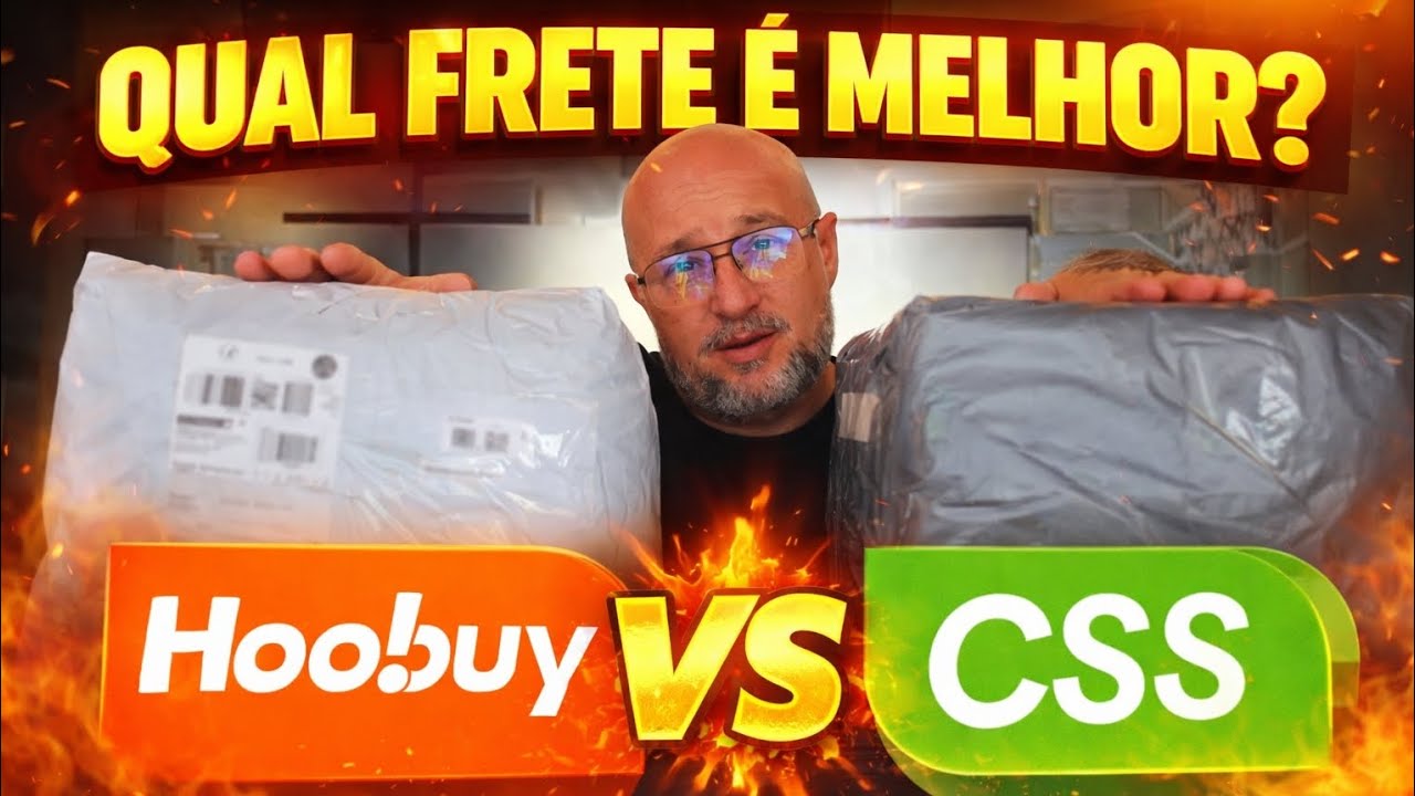 QUAL FRETE É MELHOR? 🔥 CSSBUY vs HOOBUY | TESTE REAL
