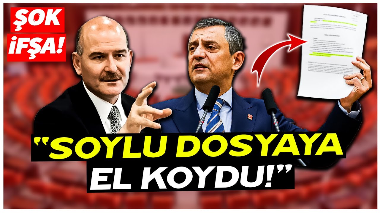 Özgür Özel AKP’yi zora sokacak yolsuzluk dosyasını ifşa etti! “Süleyman Soylu koydu!”