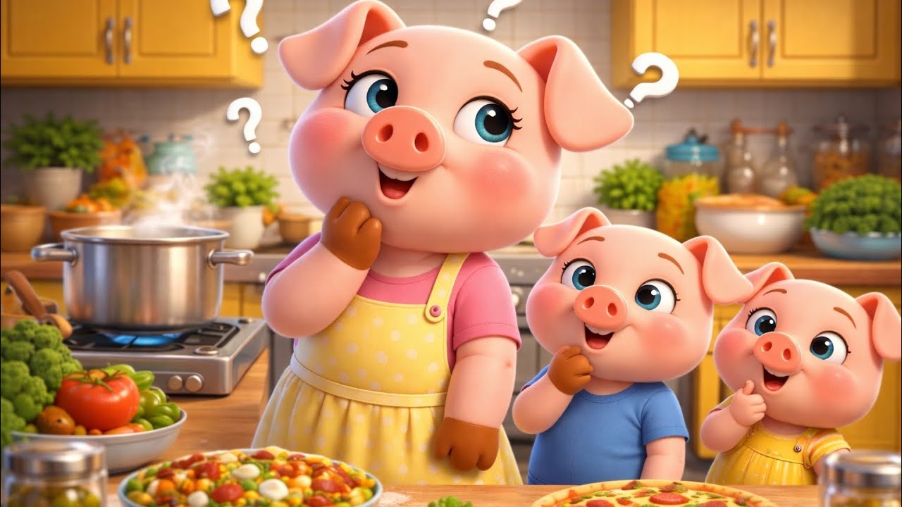 Mamá cerdita ¿Qué cocinar?