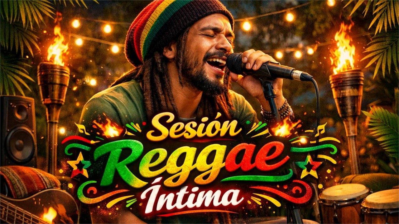 Sesión Reggae Íntima – Ritmo Caribeño Bajo Techo🍁