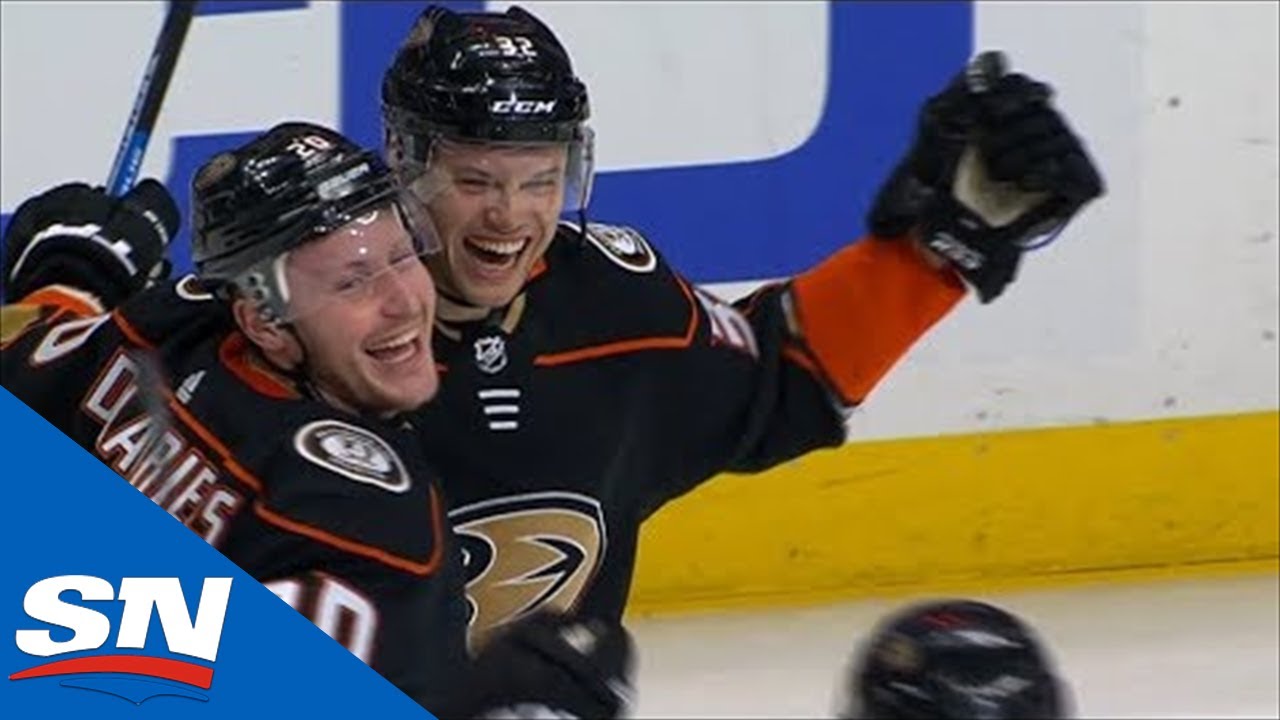 Nicolas Deslauriers Records Natural Hat Trick As Ducks Score Five Goals On Eight Shots