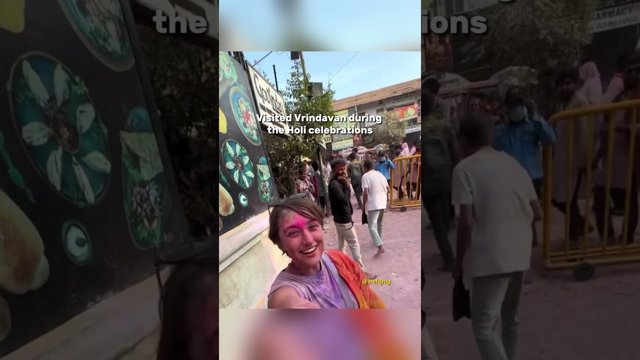 Vrindavan Holi Incident 💔🙁 | #shorts