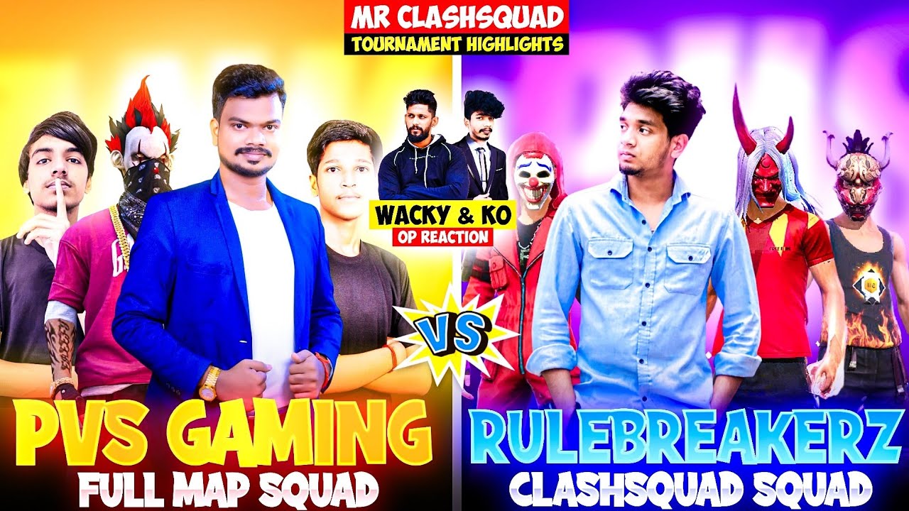 PVS Gaming VS RuleBreakerz | நீங்க FullMap😦Teamனு சொன்னா நம்பவே😱முடியாது‼KO & Wacky Fun Combo💥