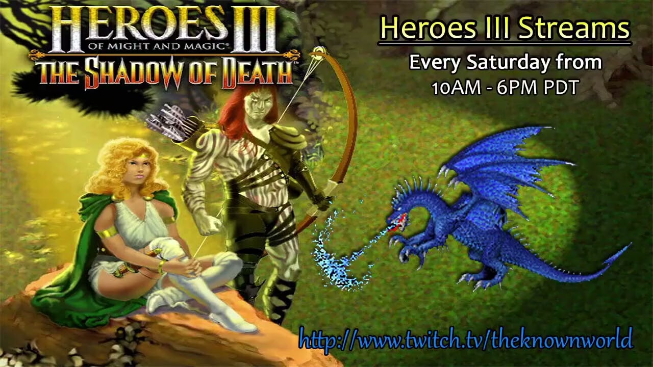 Heroes III: Stream Notice! (2/28/26 @ 10AM PST / 1900 CET)