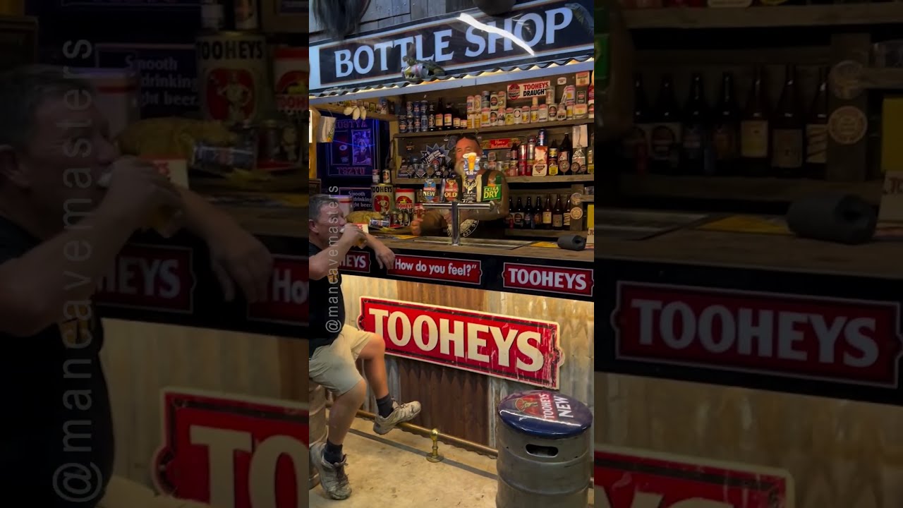 Ice Cold Beers in the Man Cave Barn 🍻