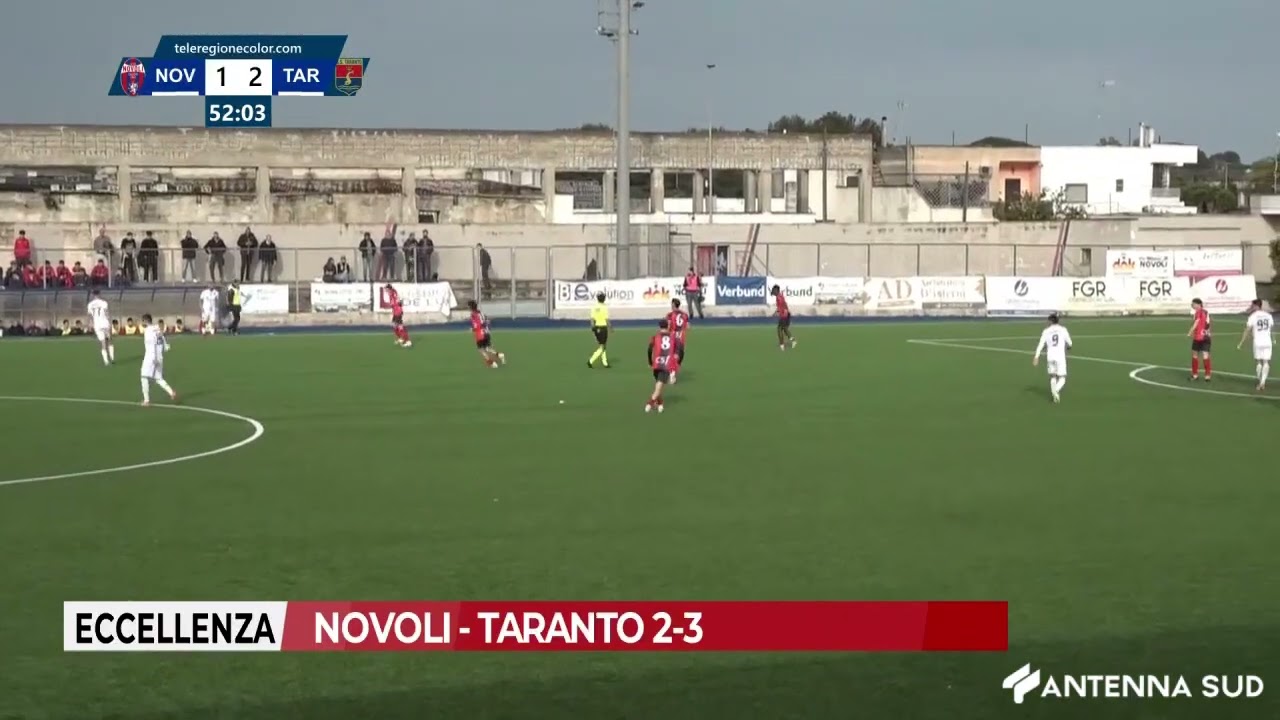 22 MARZO 2026 - ECCELLENZA: NOVOLI - TARANTO 2-3