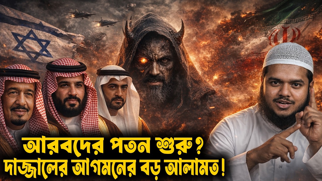 সৌদি আরবের পতন শুরু? দাজ্জালের আগমনের বড় আলামত! শায়খ আব্দুল্লাহ বিন আব্দুর রাজ্জাক । abdullah vai