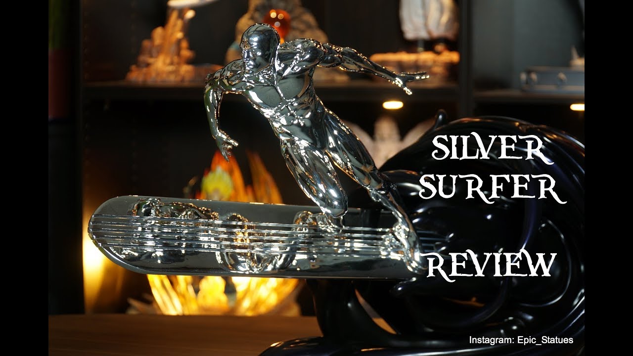 Silver Surfer fanart statue - Review