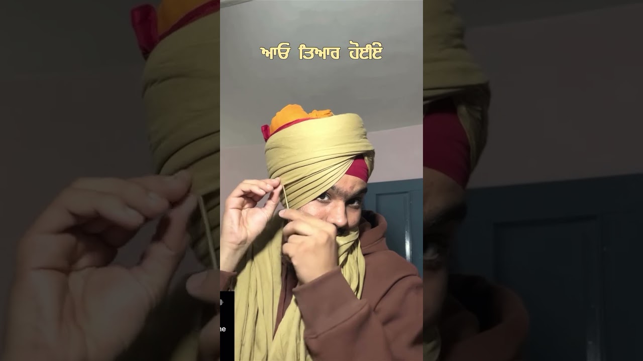 Turban shorts #turbantutorial #turbanstyle #wmk #turban #lover #trending #viral #shorts #edit #pagg