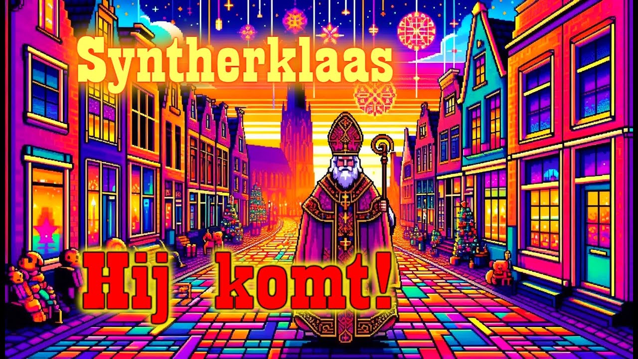 ❰PARTY MIX❱ HIJ KOMT! | Syntherklaas