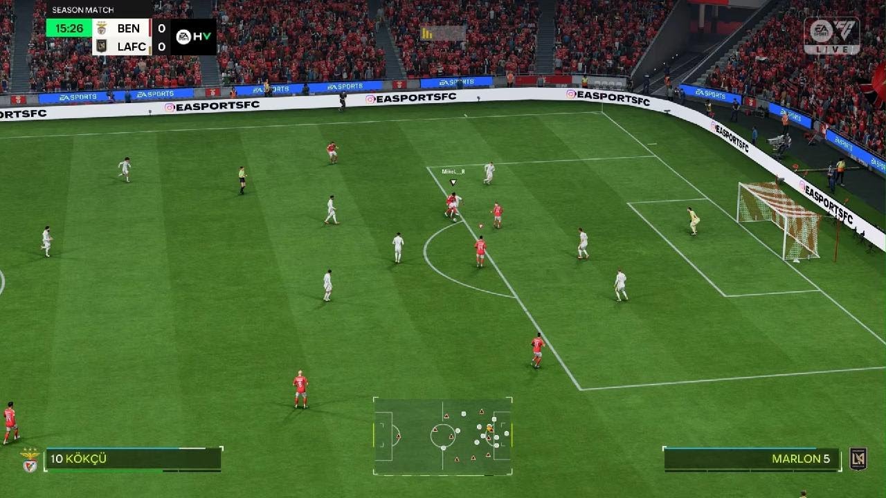 FC 25 Seasons - BEN vs LAFC (full game)