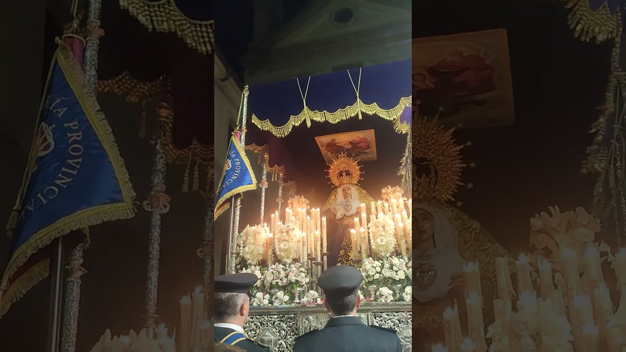Domingo de Ramos 2025, Ciudad Real. Virgen del Perdón en su entrada en la Merced.