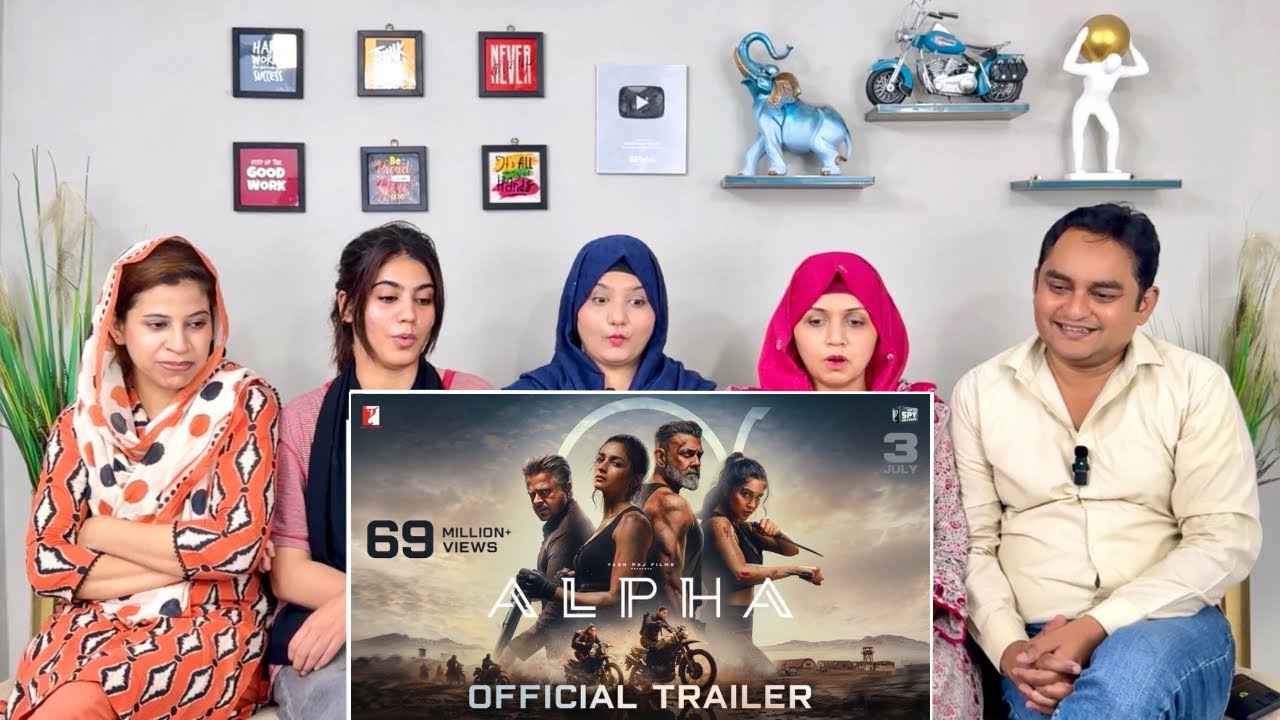 Alpha Trailer Reaction! | Alia Bhatt | Sharvari | Anil Kapoor & Bobby Deol | YRF Spy Universe