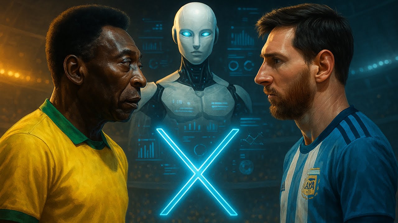 Pelé ou Messi: a análise que NINGUÉM quer aceitar