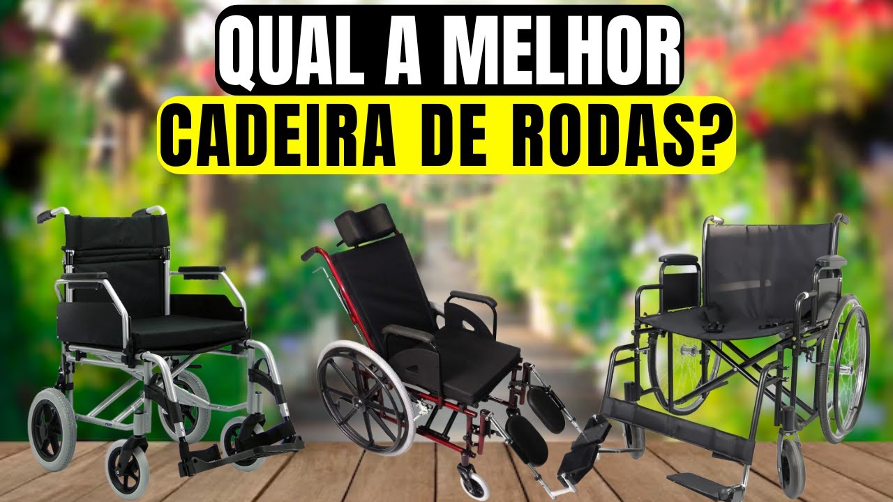 As 5 Melhores Cadeiras de Rodas Para Comprar em 2025