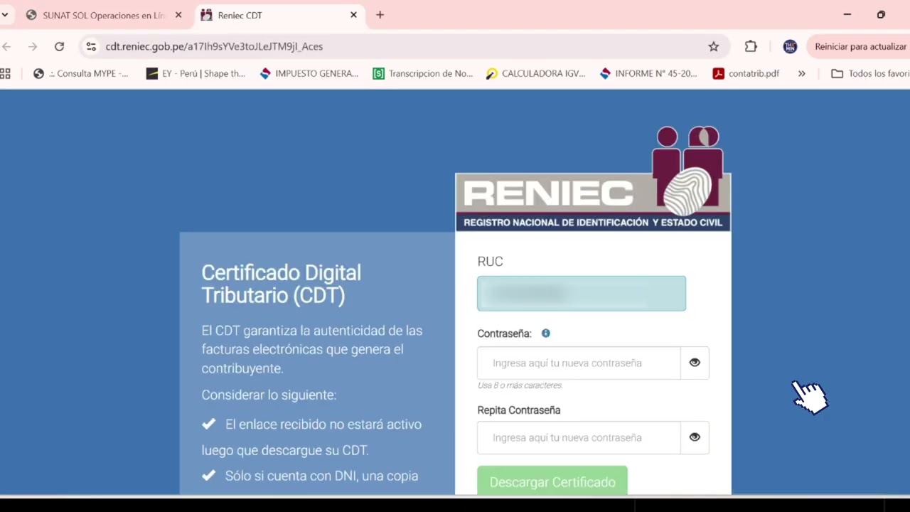 🔐📄 Cómo descargar el Certificado Digital Tributario en SUNAT | Tutorial paso a paso 2025