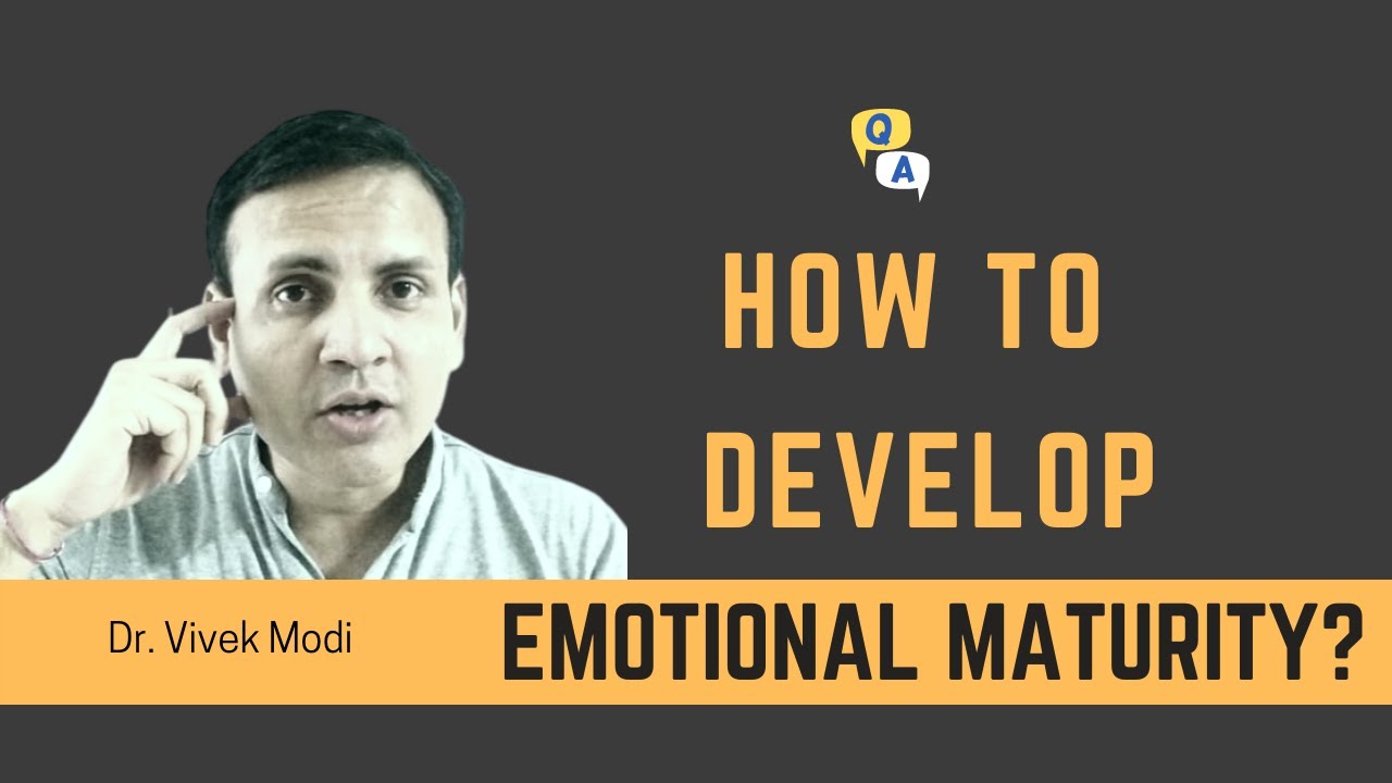 How To Develop Emotional Maturity? | Accept Your Package | Live Q & A | Dr. Vivek Modi