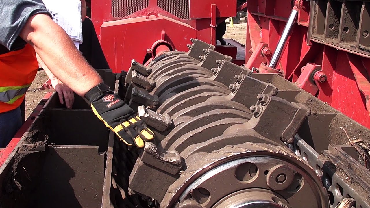 Morbark Equipment Parts - Bedrock Insert Testing