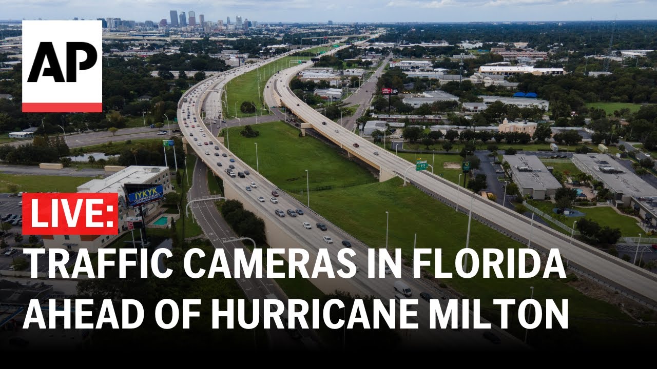 Hurricane Milton LIVE cam: Traffic cameras in Florida