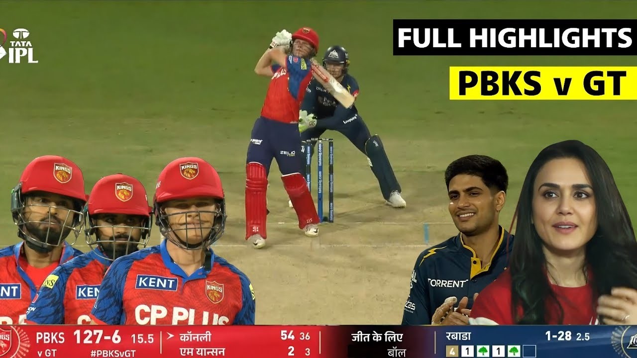 PBKS vs GT Highlights 2026 Last Over Thriller | Punjab Kings vs Gujarat Titans Full Match
