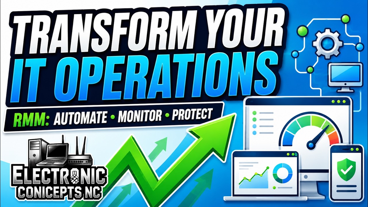 Automating I.T. maintenance with rmm software