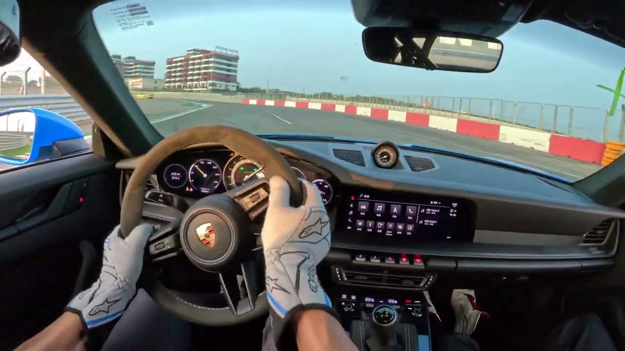 2022 Porsche 992GT3 ESC OFF TEST