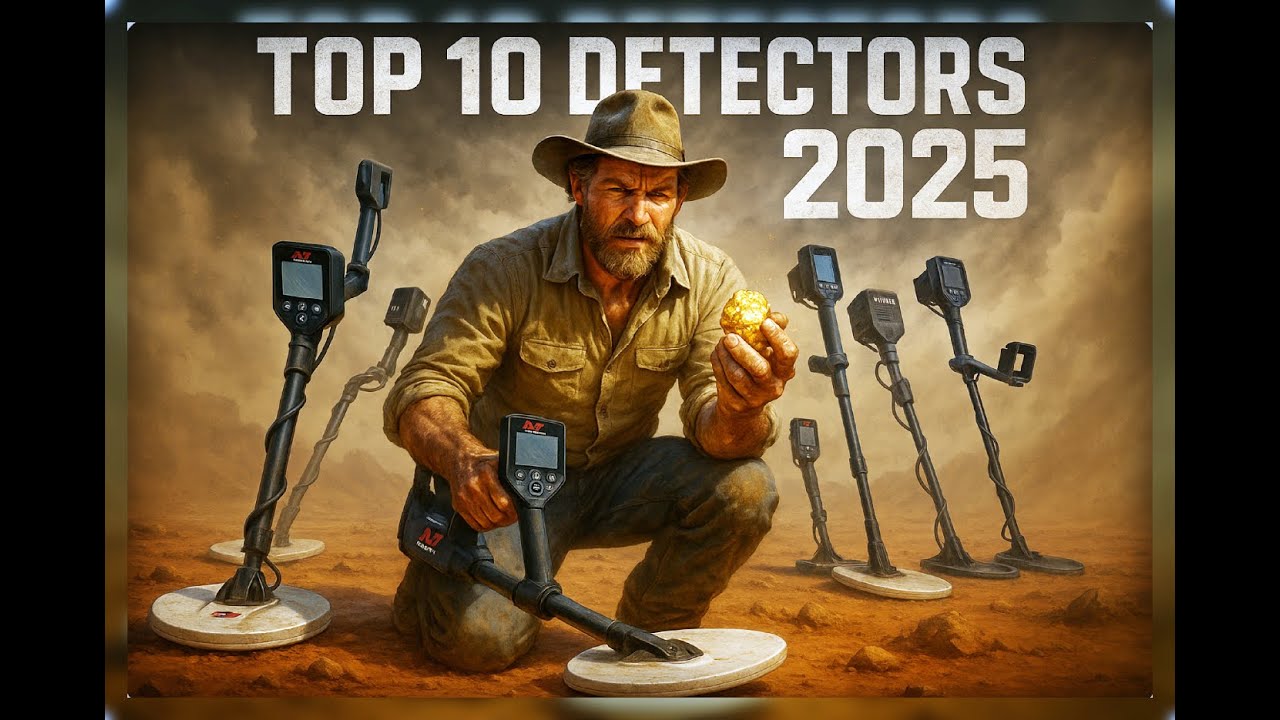 Top 10 Gold Detectors That Actually Find Gold in 2025!