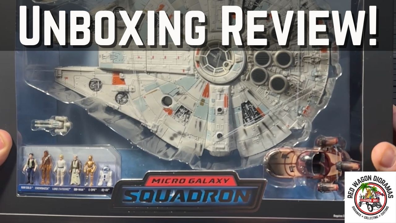 Обзор и распаковка эксклюзивных наборов Star Wars Micro Galaxy Squadron Vault: 