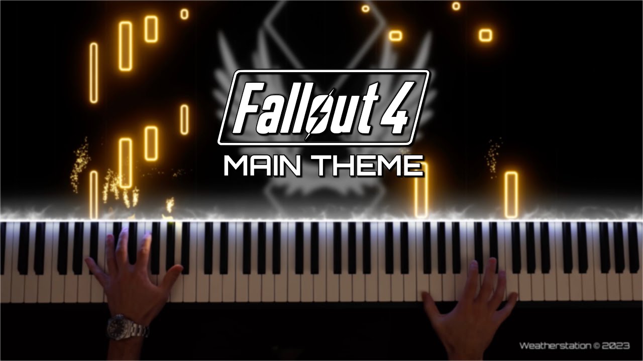 Fallout 4 - Main Theme - Inon Zur - Piano Cover [SHEET MUSIC]&nbsp;[MIDI]