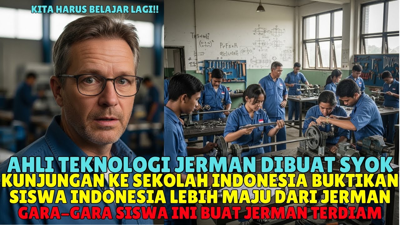 Jerman Datang Mengajar ke SMK Indonesia, Pulang Bawa 35 Siswa Indonesia Ke Jerman