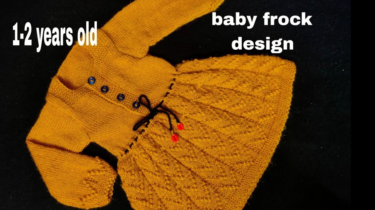 beautiful baby frock design ( 1-2 ) years old  // बनाए बहुत आसान तरीके से बेबी फ्रॉक //