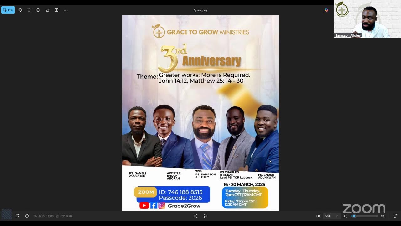 Ps. Paul Akwetey | 03.10.2026 | Greater Works
