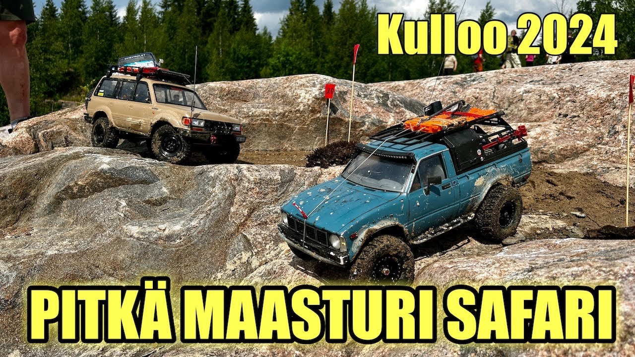 Kesän aloitus RC-maasturi safari Kulloo 2024