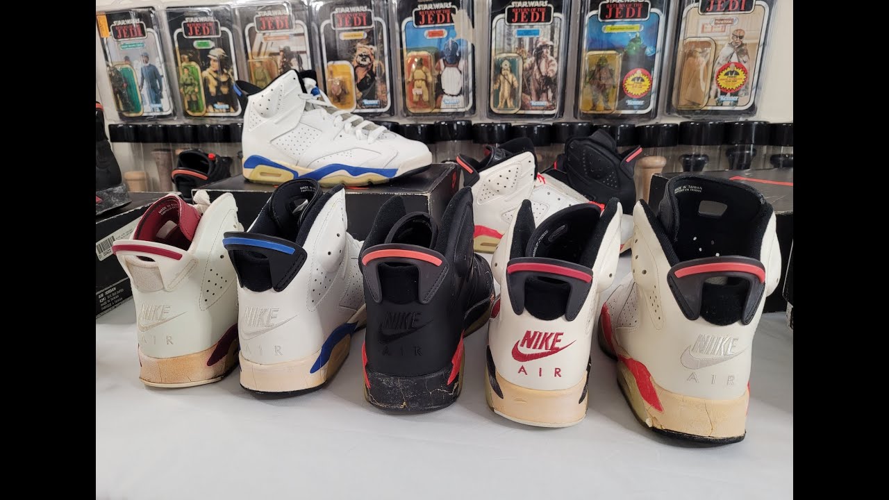 Оригинальная коллекция Nike Air Jordan 6 1991 года
