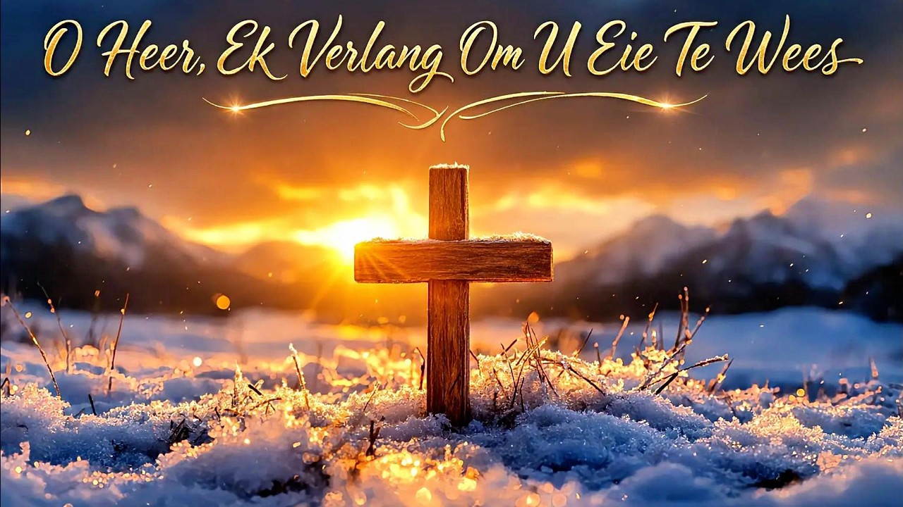 O Heer, Ek Verlang Om U Eie Te Wees