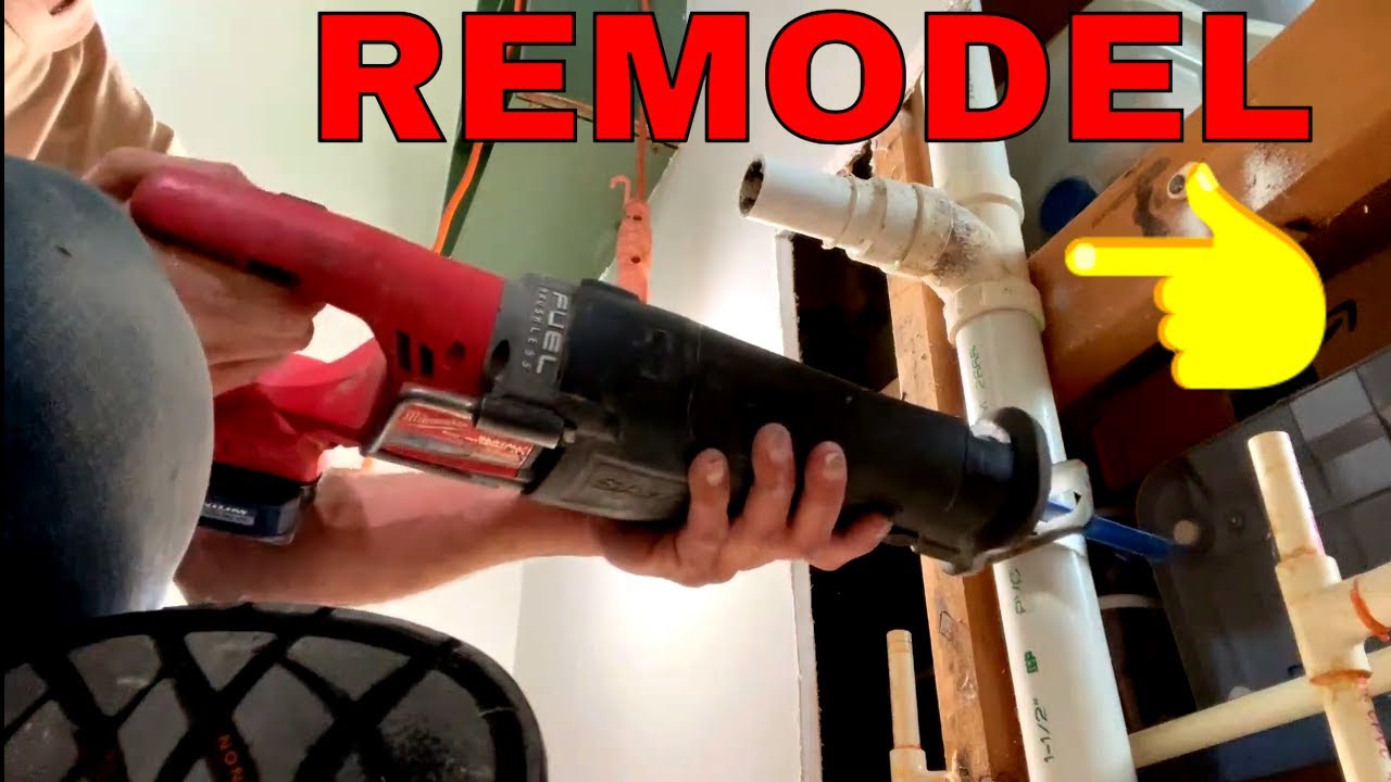PLUMBING REMODEL ATT HOUSE IN THE COUNTY PT. 1