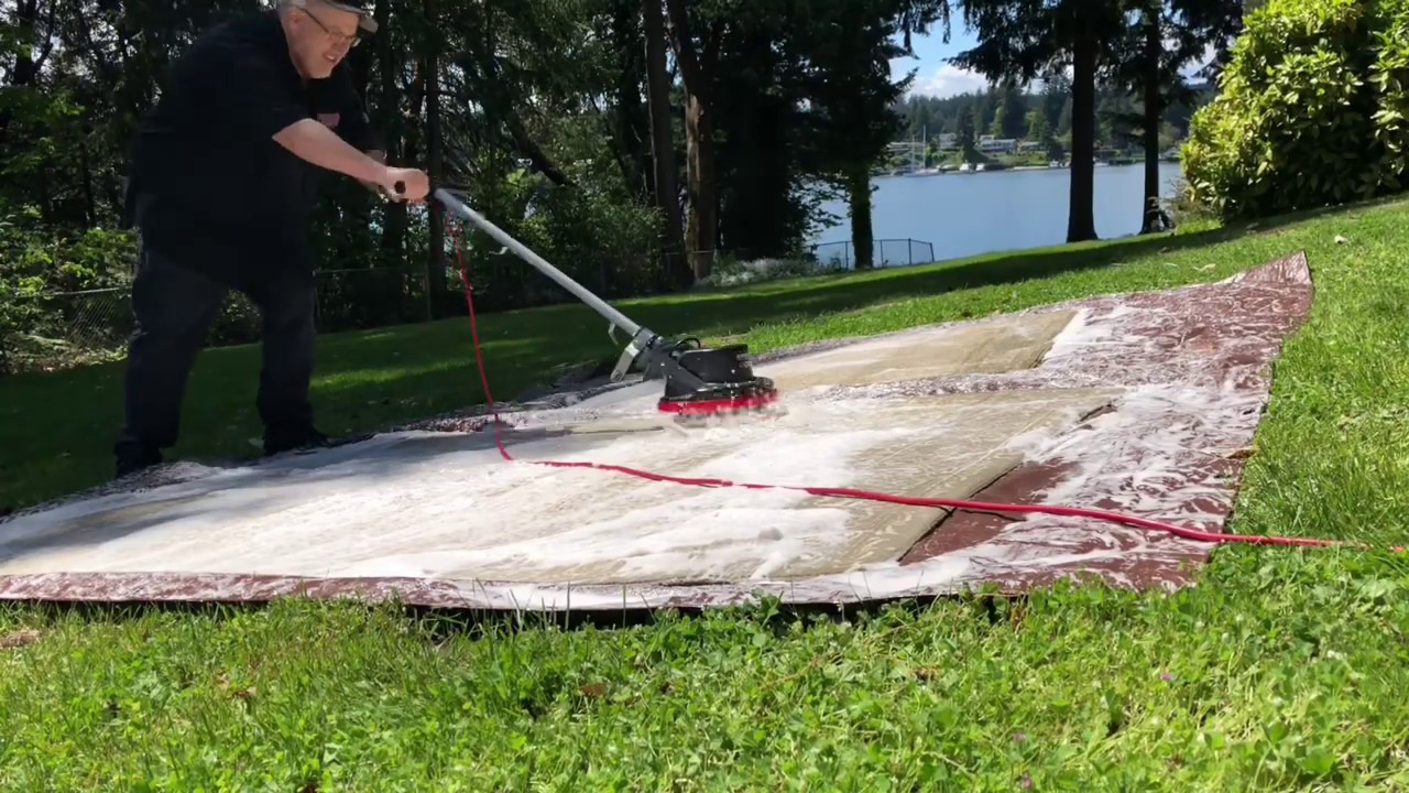 Oreck Orbiter Area Rug Cleaning
