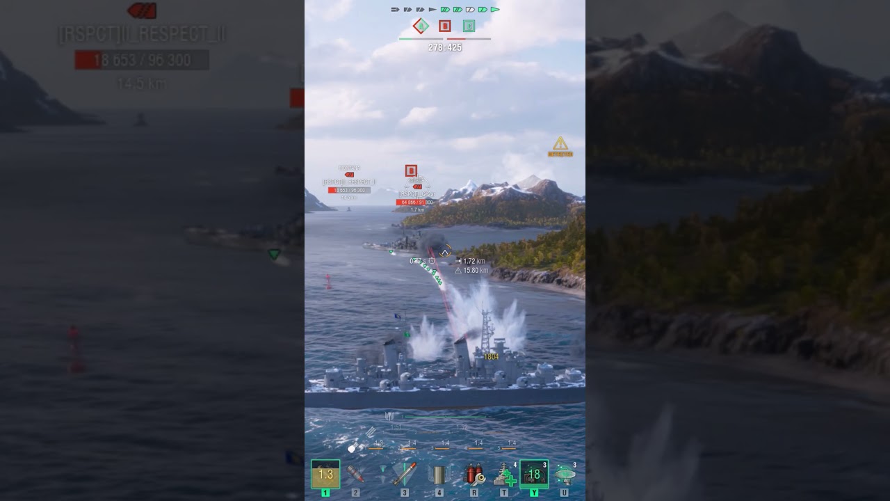 Best Cruiser BRISBANE world of warships shorts #worldofwarships #wows #wworld #wows #worldofwarships