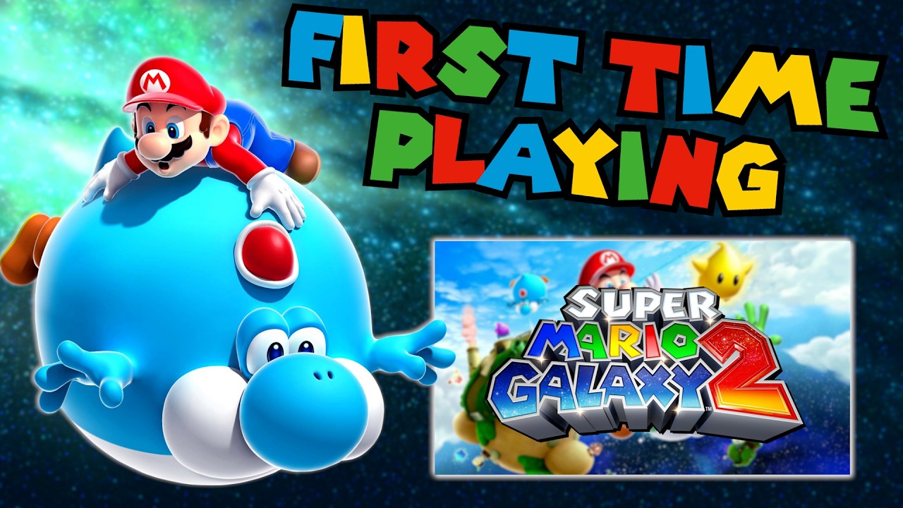 First Time Playing SUPER MARIO GALAXY 2 continues!