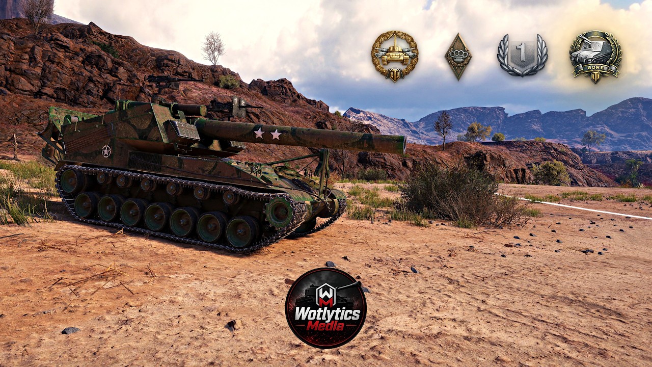 T92 HMC &ndash; 6.4K Damage, Gore's Medal on El Hallouf | 3 Penetrations &bull; Mastery | WoT 2.3.1