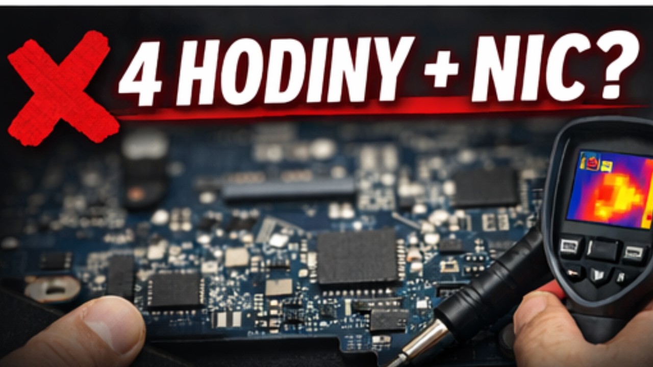Notebook se nezapne při USB-C napájení – 4 hodiny diagnostiky a stále reset! (poradíte?)